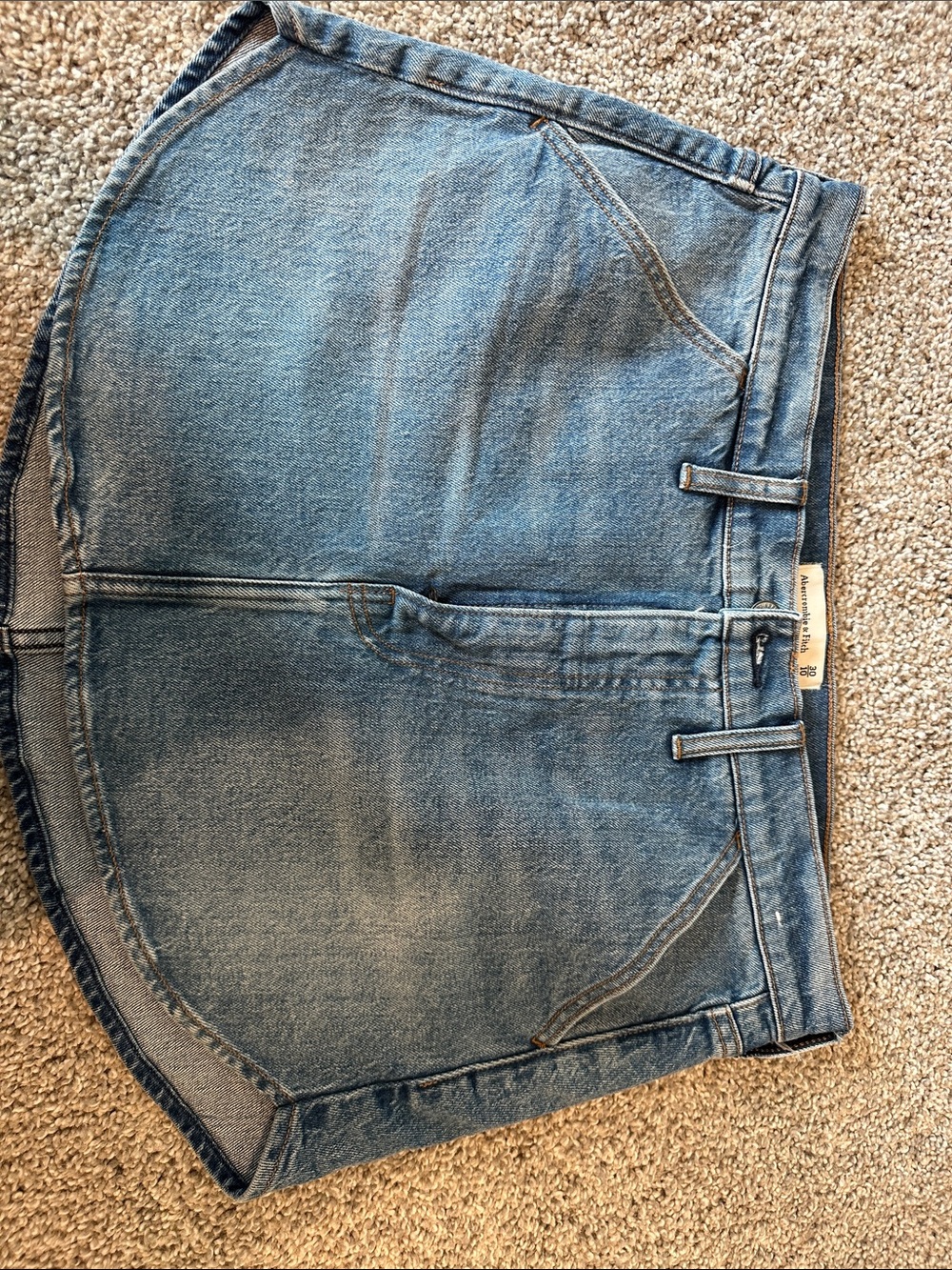 A&F Women’s Denim Mini Skirt